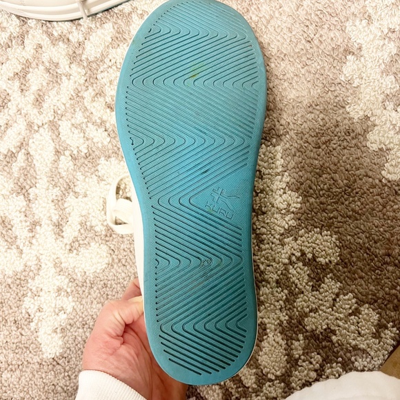 Kuru Atom Sneakers Comfort Walking Shoes White Leather Accents Women's 8 - Picture 10 of 10